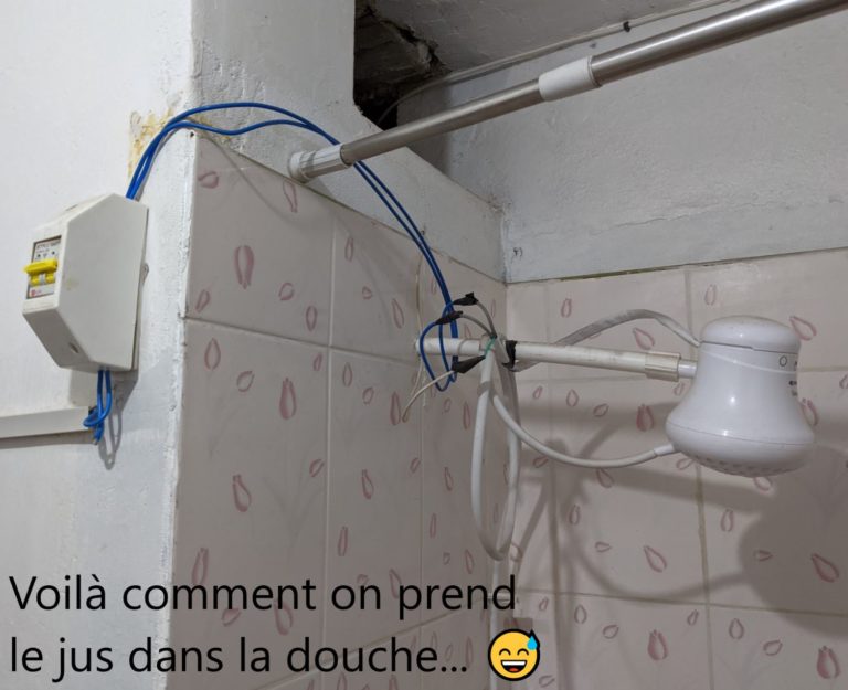 Pérou - douche